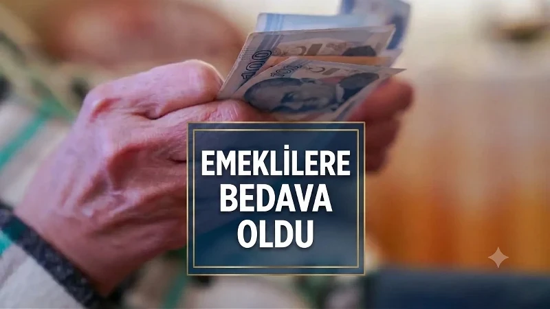 Emeklilere müjde: SGK o hizmetleri artık ücretsiz karşılıyor!