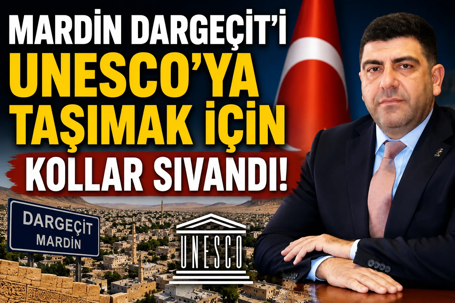 Mardin Dargeçit’i UNESCO’ya taşımak İçin kollar sıvandı