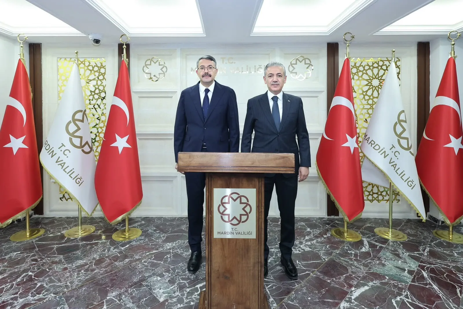 İçişleri Bakan Yardımcısı Ali Çelik Mardin Valiliğini Ziyaret Etti