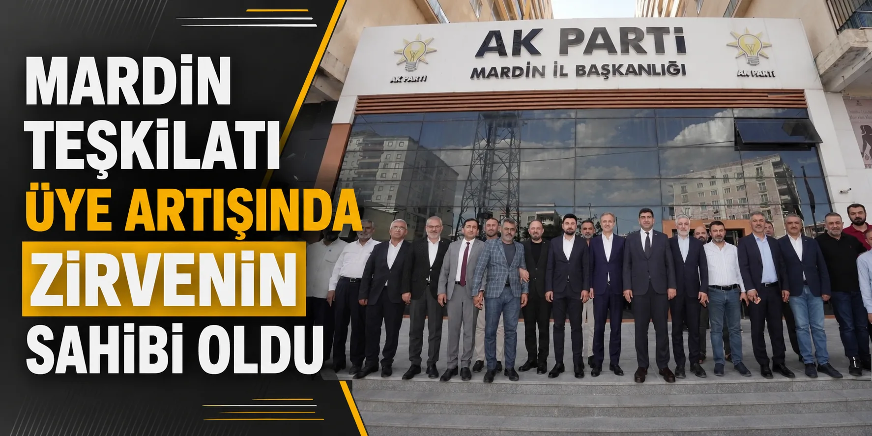 Mardin Teşkilatı Üye Artışında Zirvenin Sahibi Oldu